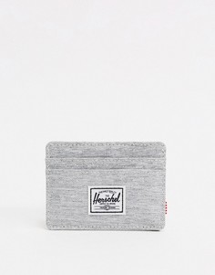 Светло-серый кошелек для карт Herschel Supply Co