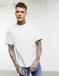 Серая футболка с принтом на груди Celio-Серый