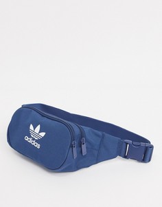 Темно-синяя сумка-кошелек на пояс adidas Originals-Темно-синий