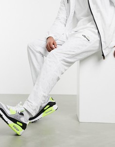 Белые спортивные брюки с принтом ellesse x Smiley-Белый