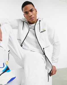 Белая легкая куртка ellesse x Smiley Corpus-Белый