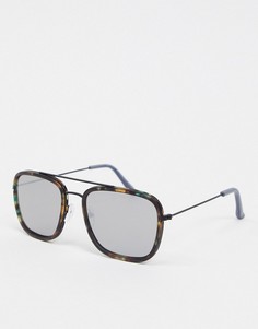 Солнцезащитные очки черепаховой расцветки New Look-Коричневый