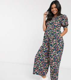 Комбинезон со шнуровкой и цветочным принтом ASOS DESIGN Maternity-Мульти