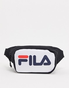Черная сумка-кошелек на пояс с логотипом Fila-Черный