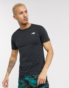 Черная футболка New Balance Running-Черный цвет