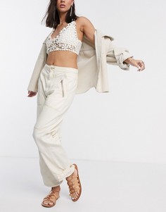 Брюки Free People-Белый