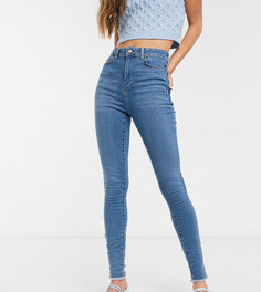 Моделирующие джинсы скинни New Look Tall-Синий