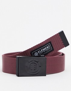 Бордовый ремень Element Beyond-Красный