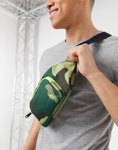 Сумка-кошелек на пояс с камуфляжным принтом Original Penguin-Зеленый