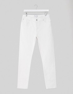 Белые джинсы скинни ASOS DESIGN-Белый