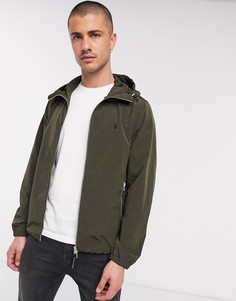 Легкая куртка цвета хаки с логотипом AllSaints-Зеленый цвет