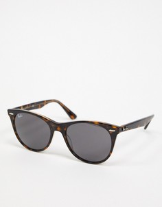 Коричневые вайфареры Ray-ban wayfarer II ORB2185-Коричневый