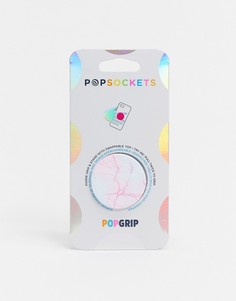 Подставка для телефона с мраморным рисунком Popsocket-Бесцветный Popsockets