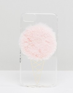 Чехол для iPhone 6/7/8/s с мороженым и искусственным мехом Skinnydip-Мульти