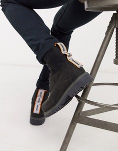 Черные ботинки Timberland-Черный