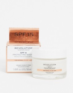 Увлажняющий крем для нормальной и сухой кожи Revolution Skincare SPF15-Бесцветный