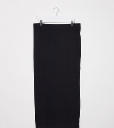 Черная юбка-карандаш макси ASOS DESIGN Curve-Черный