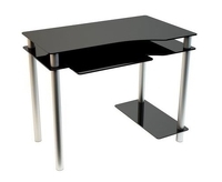 Компьютерный стол АКМА Noir 01 Silver