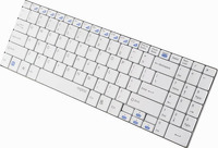 Клавиатура Rapoo E9070 White