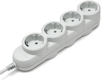 Удлинитель Power Cube PC-Y-6-43-3, 7 розеток, 3 м, серый