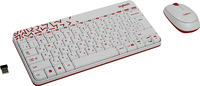 Комплект клавиатура+мышь Logitech Wireless Combo MK240 Nano White (920-008212)
