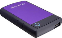 Внешний жесткий диск Transcend StoreJet 25H3P 500Gb Black/Violet (TS500GSJ25H3P)