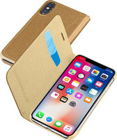 Чехол Cellular Line для Apple iPhone X Brown (BOOKESSIPH8N)