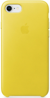 Чехол Apple Leather Case для iPhone 8/7 Spring Yellow (MRG72ZM/A)