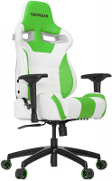 Игровое кресло Vertagear Racing S-Line SL4000 White/Green (VG-SL4000_WG)