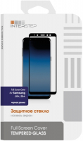 Защитное стекло 2.5D InterStep для Samsung Galaxy J4+/J6+, черная рамка (IS-TG-SAMJ46PFB-000B202)