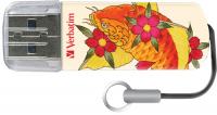 USB-флешка Verbatim Mini Tattoo Edition "Рыба" 8GB (49882)