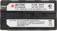 Аккумулятор для фотокамеры AcmePower AP-NP-F970