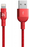 Кабель Adam Elements Apple Lightning PeAk 20B Red (ACBAD20MBFR3RD)