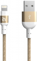 Кабель Adam Elements Apple Lightning PeAk 20B Gold (ACBAD20MBFR3GD)