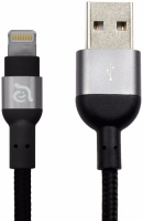 Кабель Adam Elements Apple Lightning PeAk 200B Grey (ACBAD200MBFR3GY)