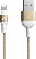 Кабель Adam Elements Apple Lightning PeAk 120B Gold (ACBAD120MBFR3GD)