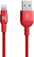 Кабель Adam Elements Apple Lightning PeAk 120B Red (ACBAD120MBFR3RD)