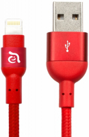 Кабель Adam Elements Apple Lightning PeAk 200B Red (ACBAD200MBFR3RD)