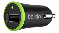 Автомобильное зарядное устройство Belkin Universal Car Charger 1xUSB 2,1А + кабель USB Type-C 1,8 м Black (F7U002bt06-BLK)