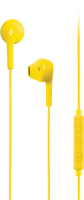 Наушники с микрофоном TTEC Rio Yellow (2KMM11SR)