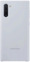 Чехол Samsung Silicone Cover для Note 10 Silver (EF-PN970TSEGRU)