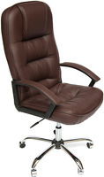 Кресло Tetchair СН9944, хром/коричневый