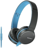 Наушники c микрофоном Sony MDR-ZX660AP Blue