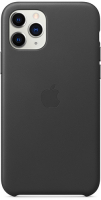 Чехол Apple Leather Case для iPhone 11 Pro Black (MWYE2ZM/A)