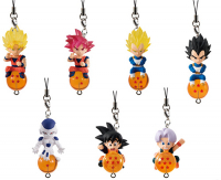 Фигурка BANDAI Dbz Dragon Ball Strap 4,5 см., 7 шт.