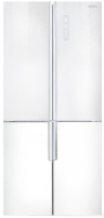 Холодильник Ginzzu NFK-510 White Glass