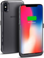 Чехол-аккумулятор InterStep для iPhone X 3000 mAh Space Gray (IS-AK-PCIX3ASPG-000B201)