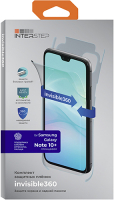 Защитная пленка InterStep invisible360 для Samsung Note 10+ (IS-SF-SAMNO10PL-360AFCL-UNI)