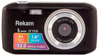 Цифровой фотоаппарат Rekam iLook S755i Black