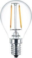 Светодиодная лампа Philips LEDClassic 2-25W P45 E14 WW CL ND APR